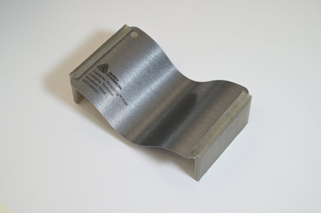 Виниловая автопленка  Brushed Steel - Царапанная сталь AR1280001
